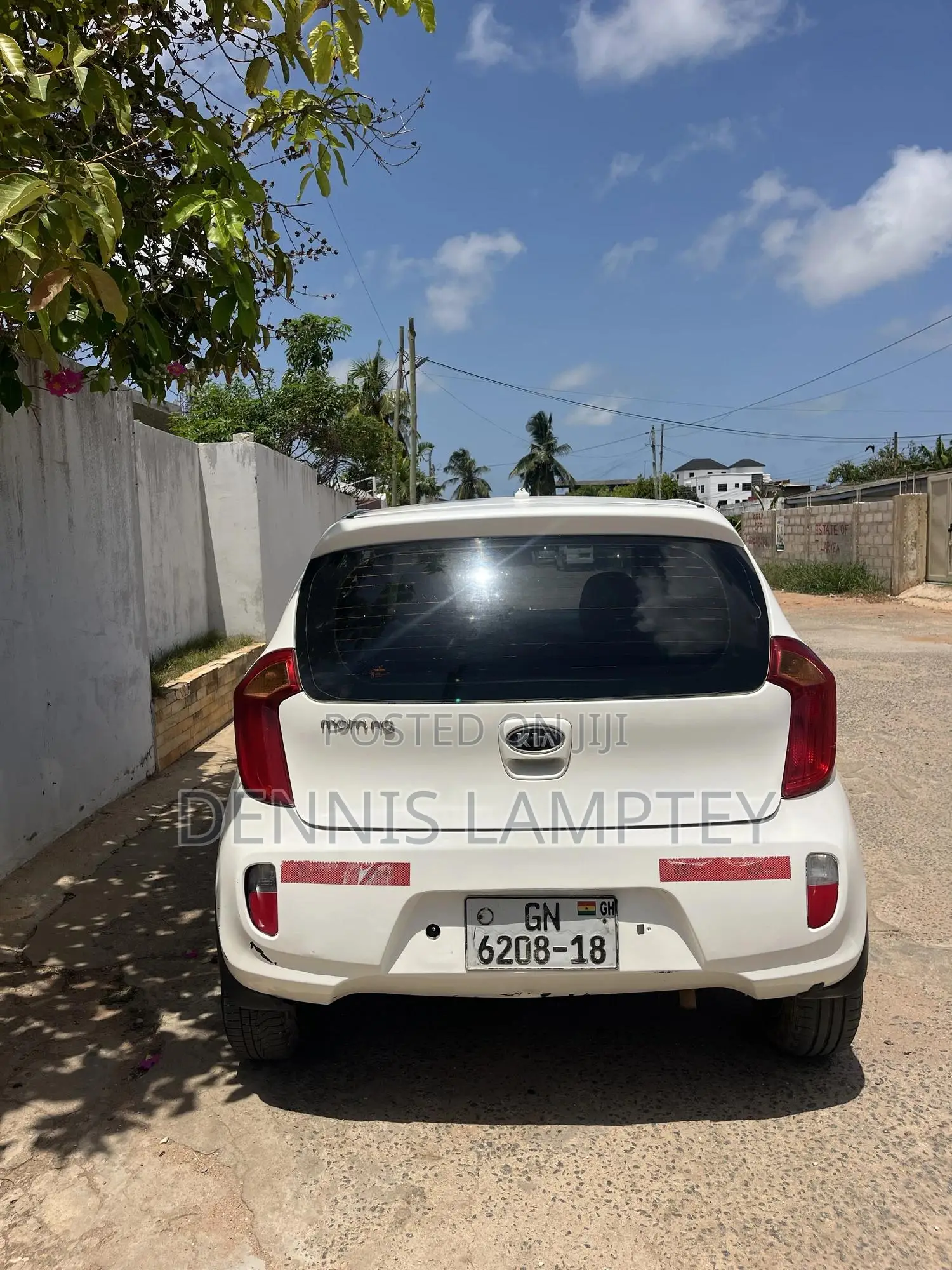 Kia Morning 2012 White