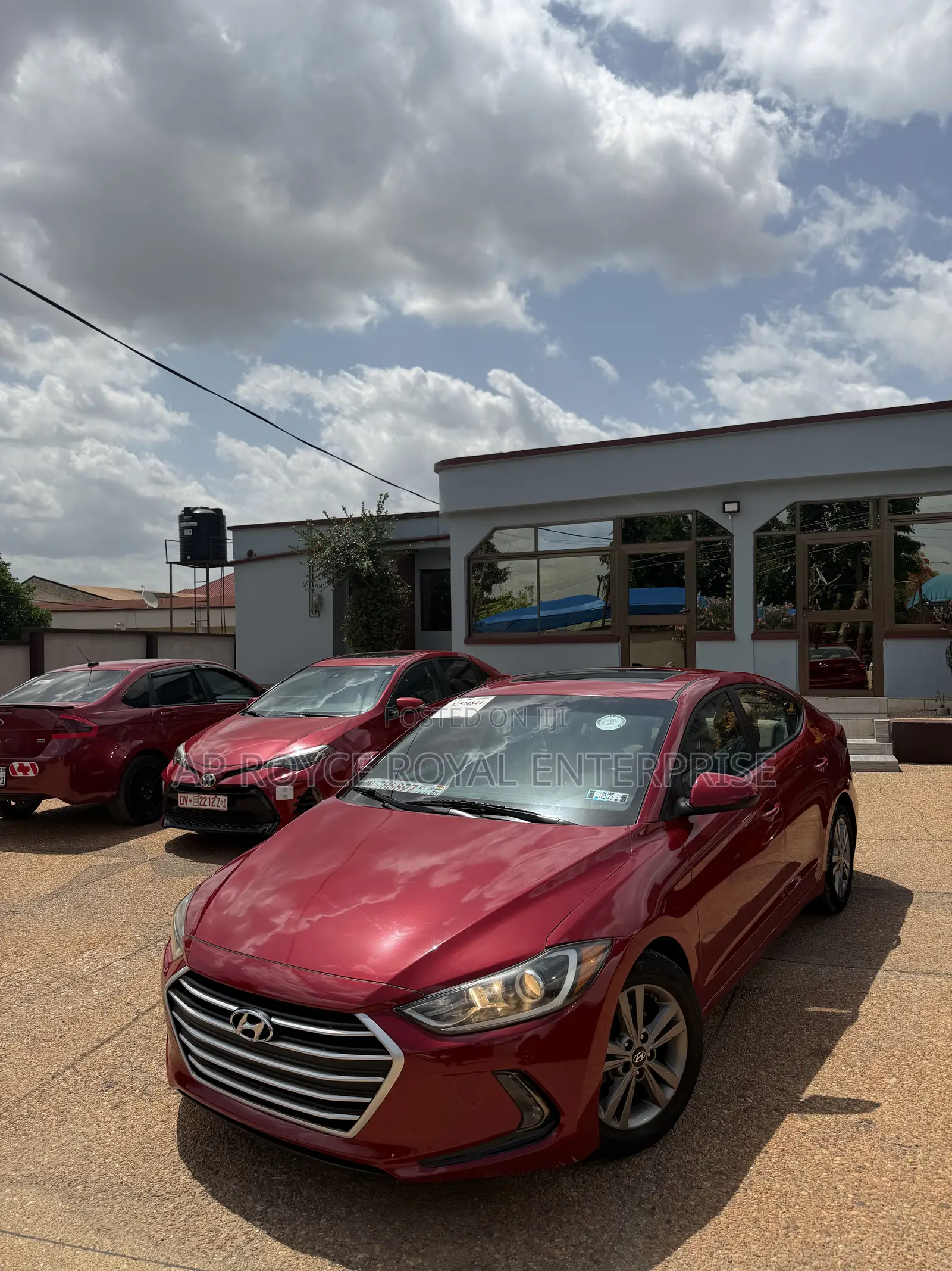 Hyundai Elantra Limited 2018 Red