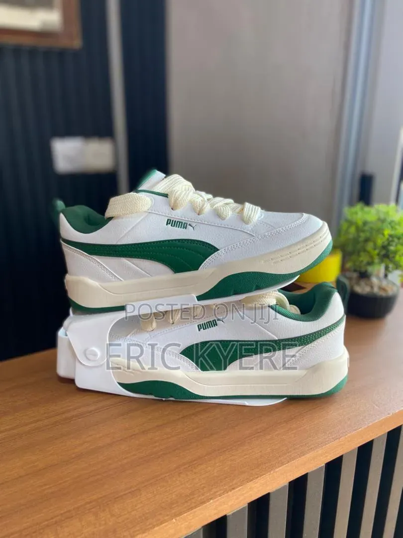 Puma Casual Sneakers White Green