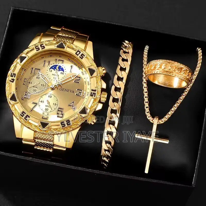 Geneva 4in1 Watch Set