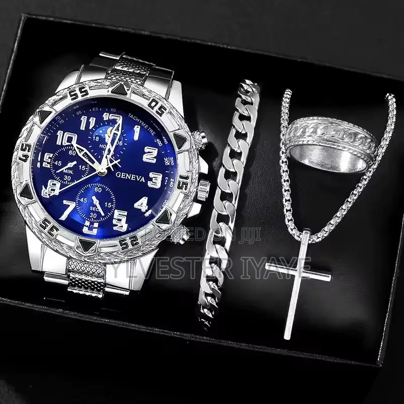 Geneva 4in1 Watch Set