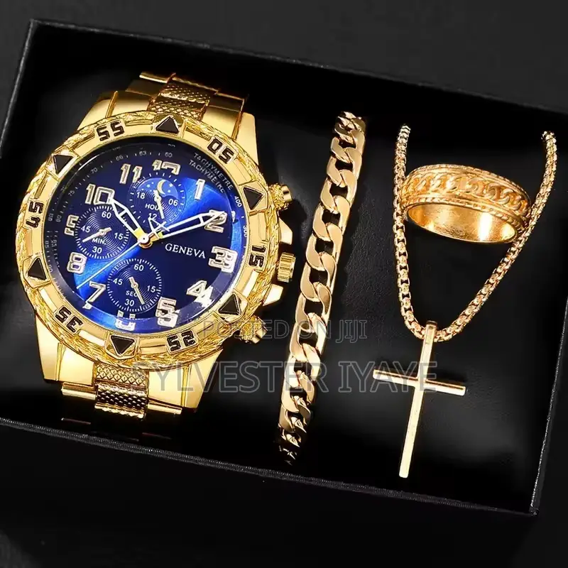 Geneva 4in1 Watch Set