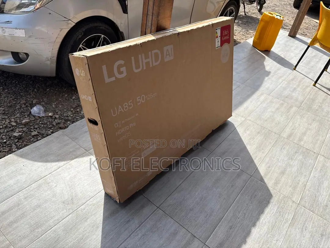 Lg 50” Uhd Ai Television Clear, Smart Powerful