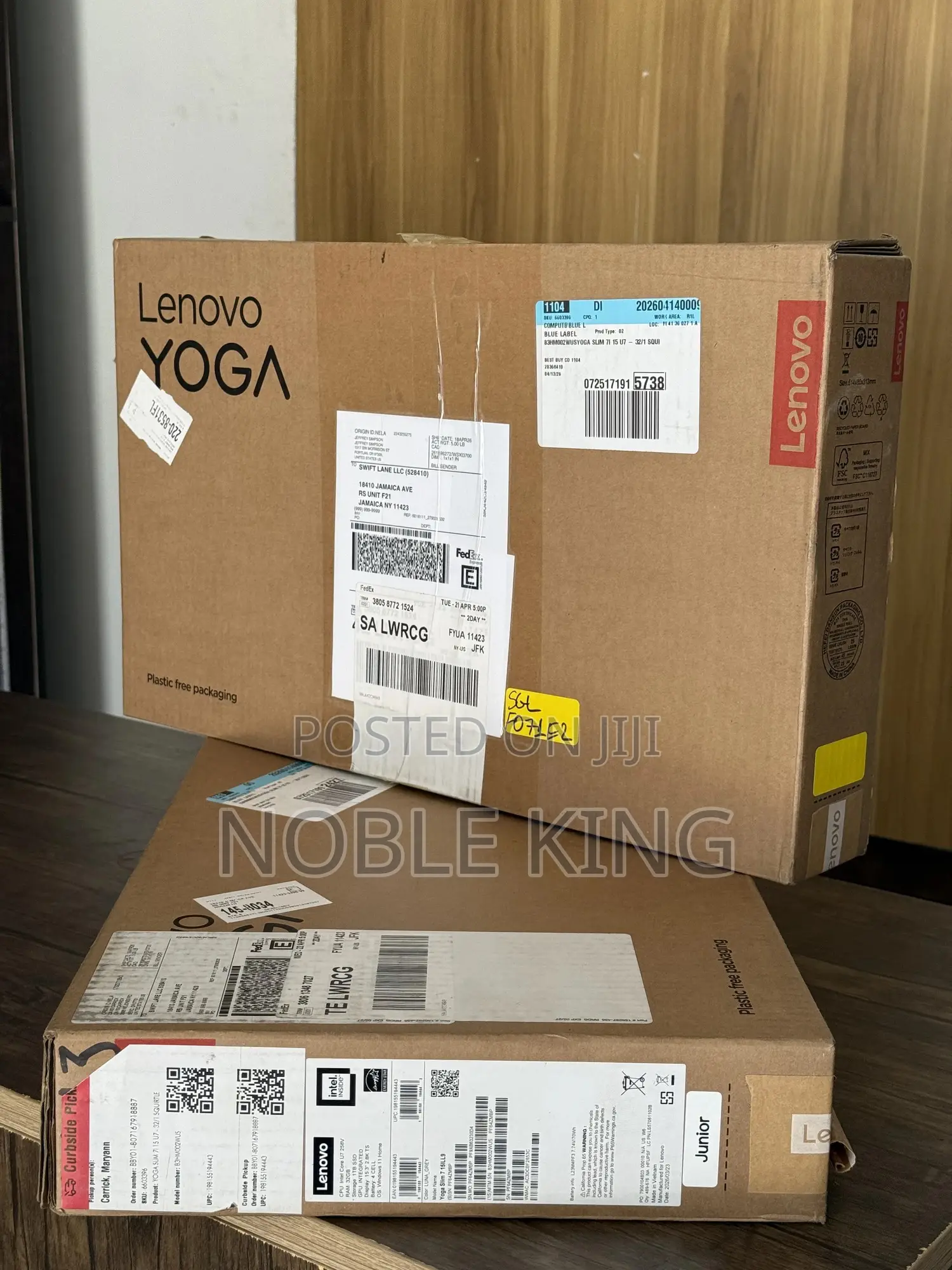 New Laptop Lenovo Yoga 7 15ITL5 32GB Intel Core Ultra 7 SSD 1T