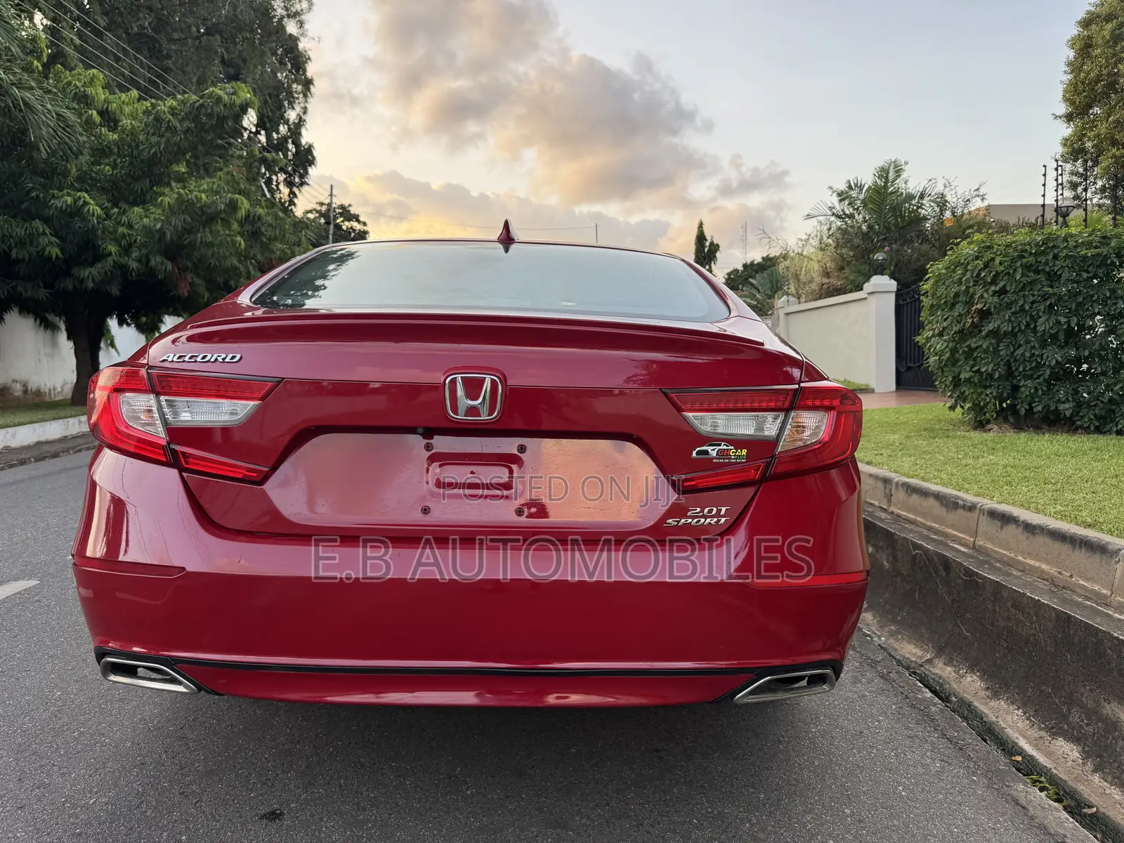 Honda Accord Sport 2.0T 2018 Red