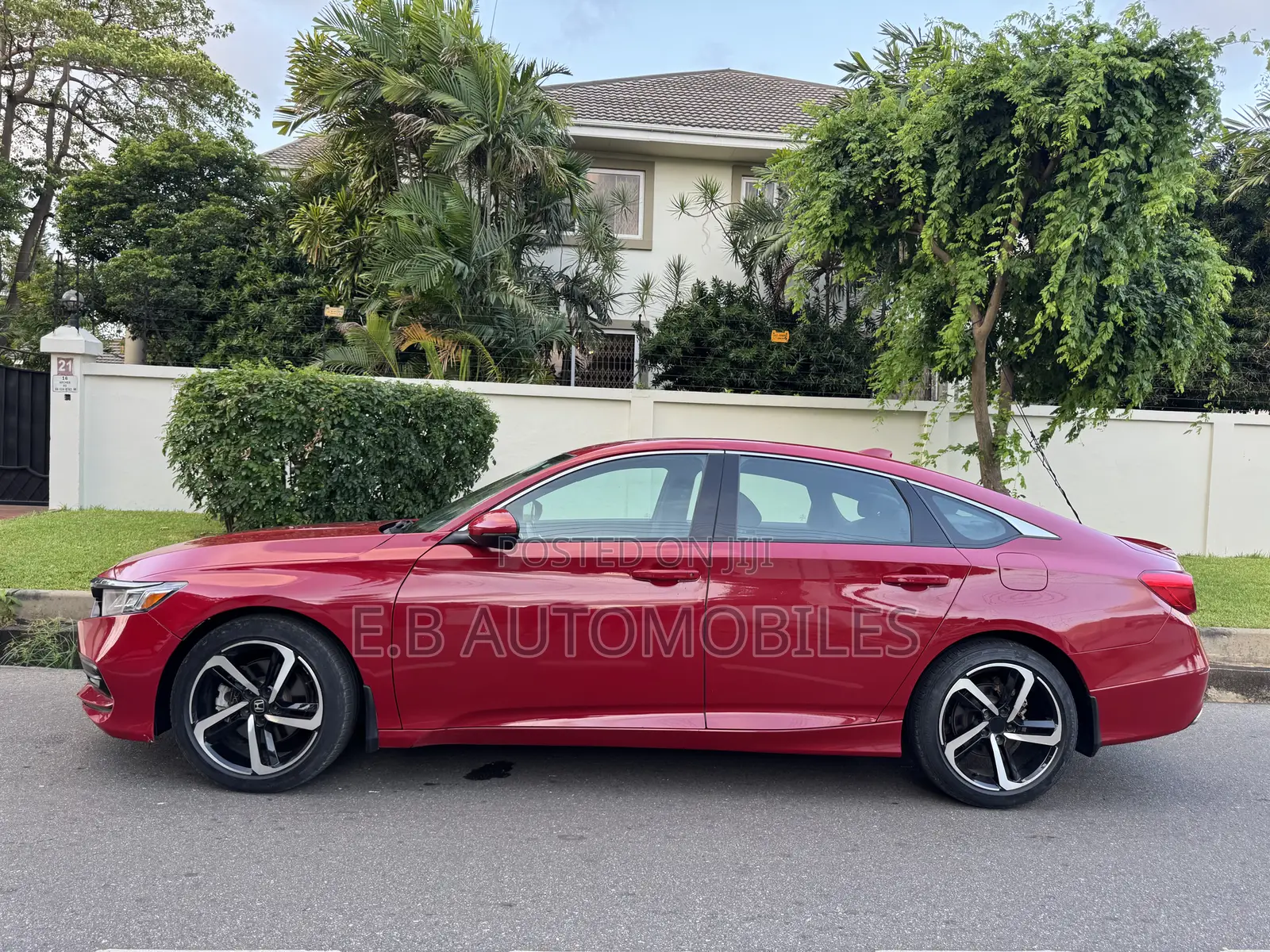 Honda Accord Sport 2.0T 2018 Red