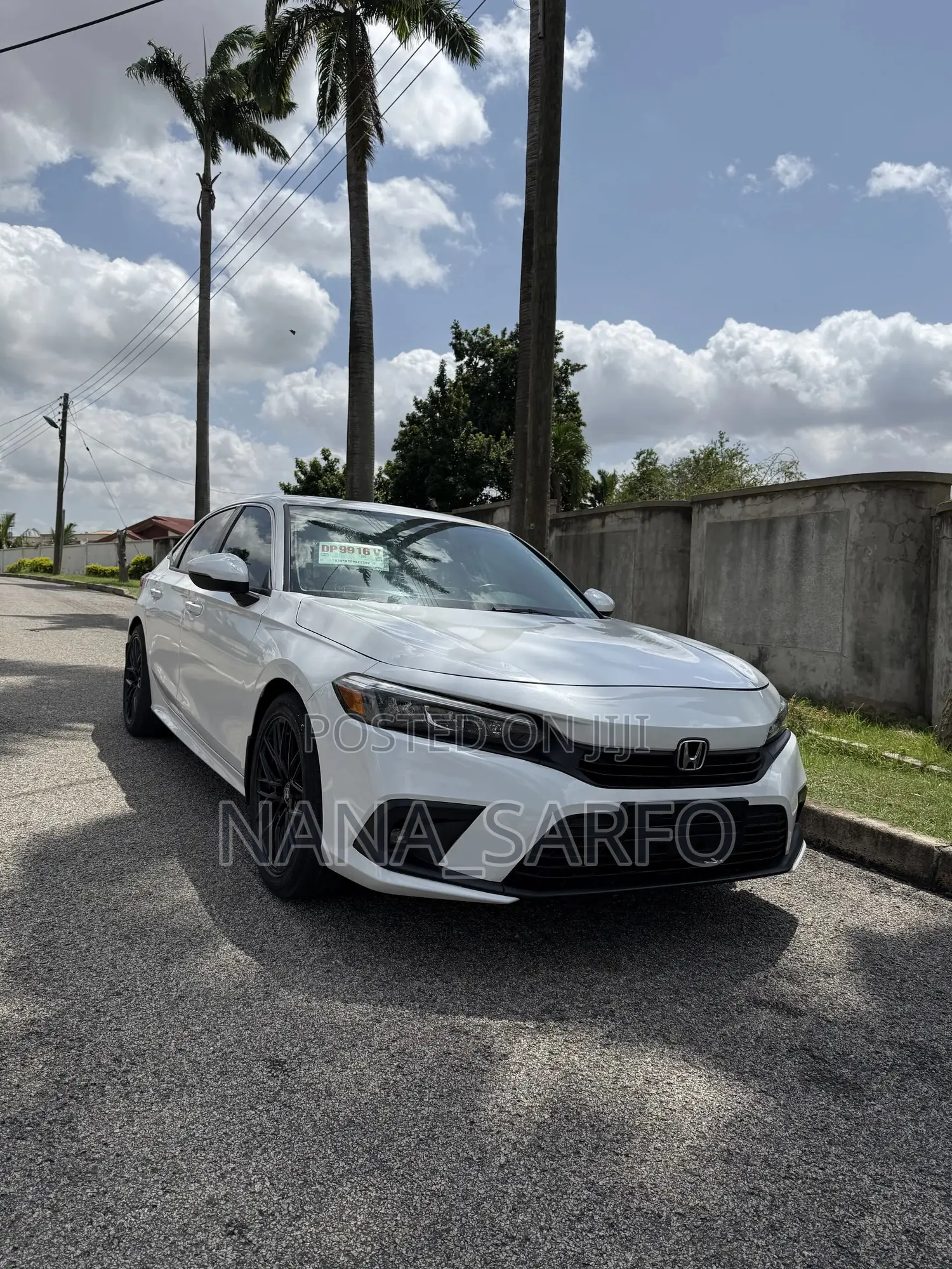 Honda Civic EX 2022 White