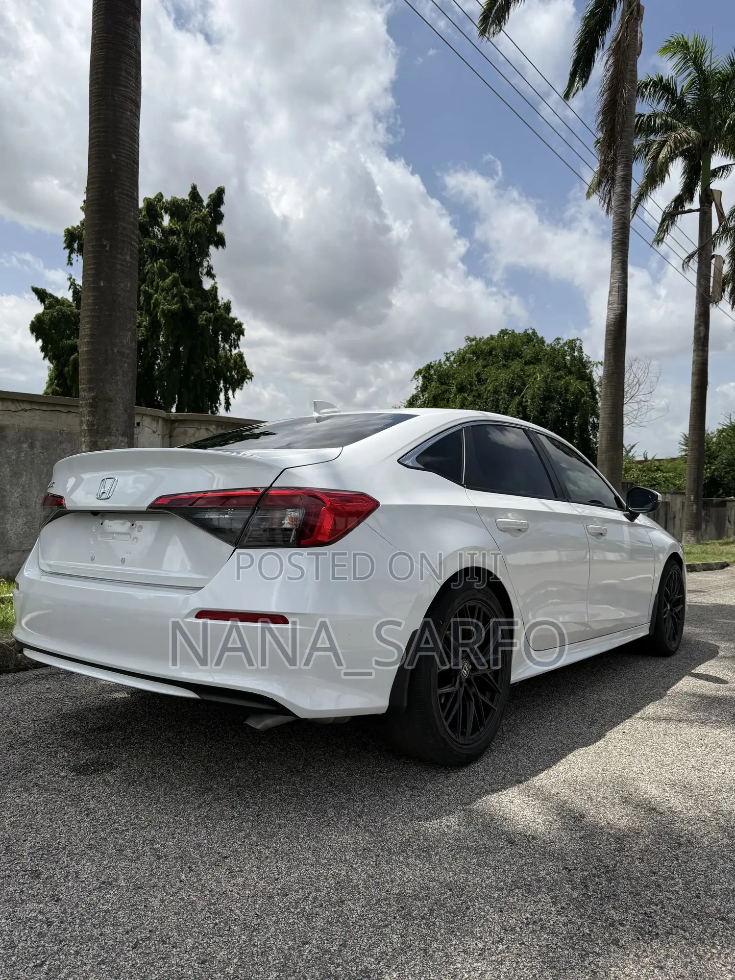 Honda Civic EX 2022 White