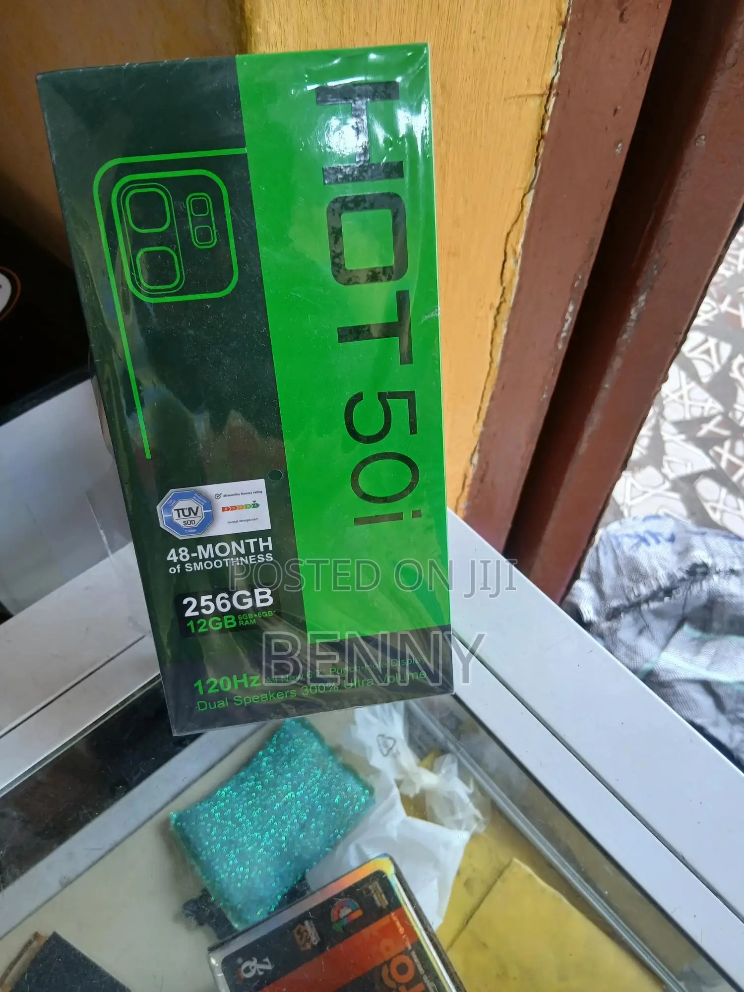 New Infinix Hot 50i 256 GB Black