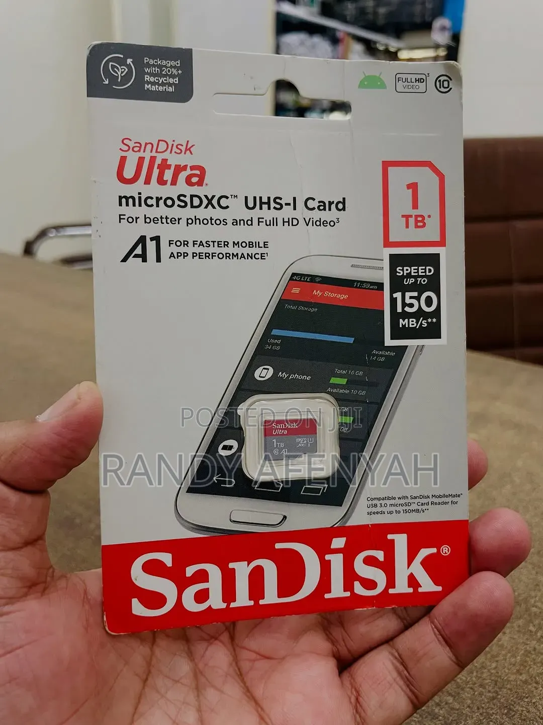 U.K Used Memory Cards