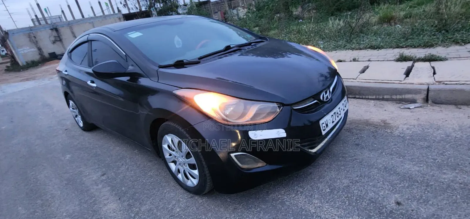 Hyundai Elantra SE 4dr Sedan (1.8L 4cyl 6A) 2014 Black