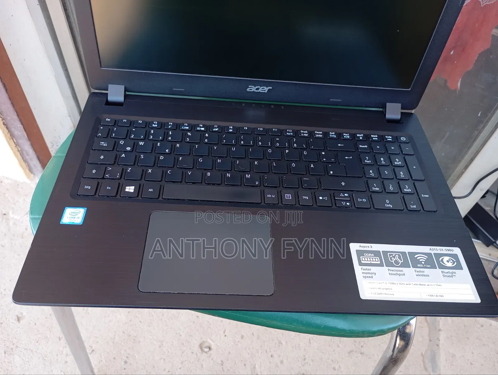 Laptop Acer Aspire 3 A315-51 8GB Intel Core i5 SSD 256GB