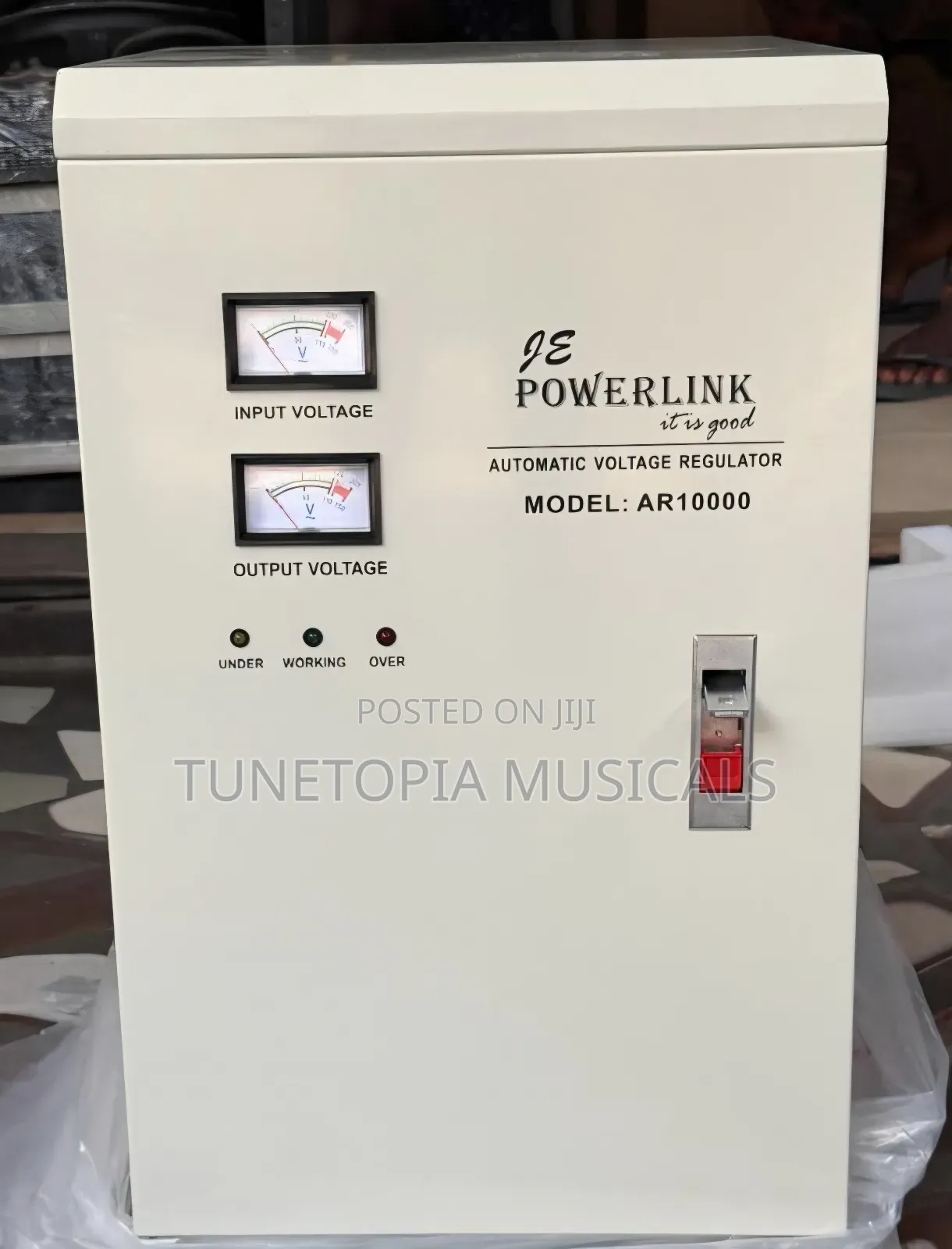 Powerlink Ar10000 10000w Automatic Voltage Regulator (Avr).