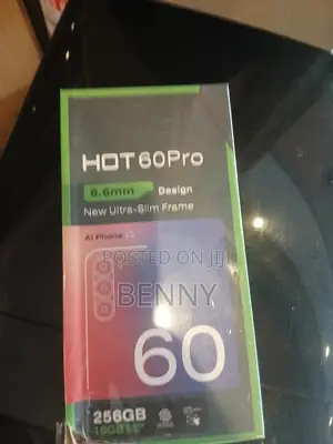 New Infinix Hot 60 Pro 256 GB Black