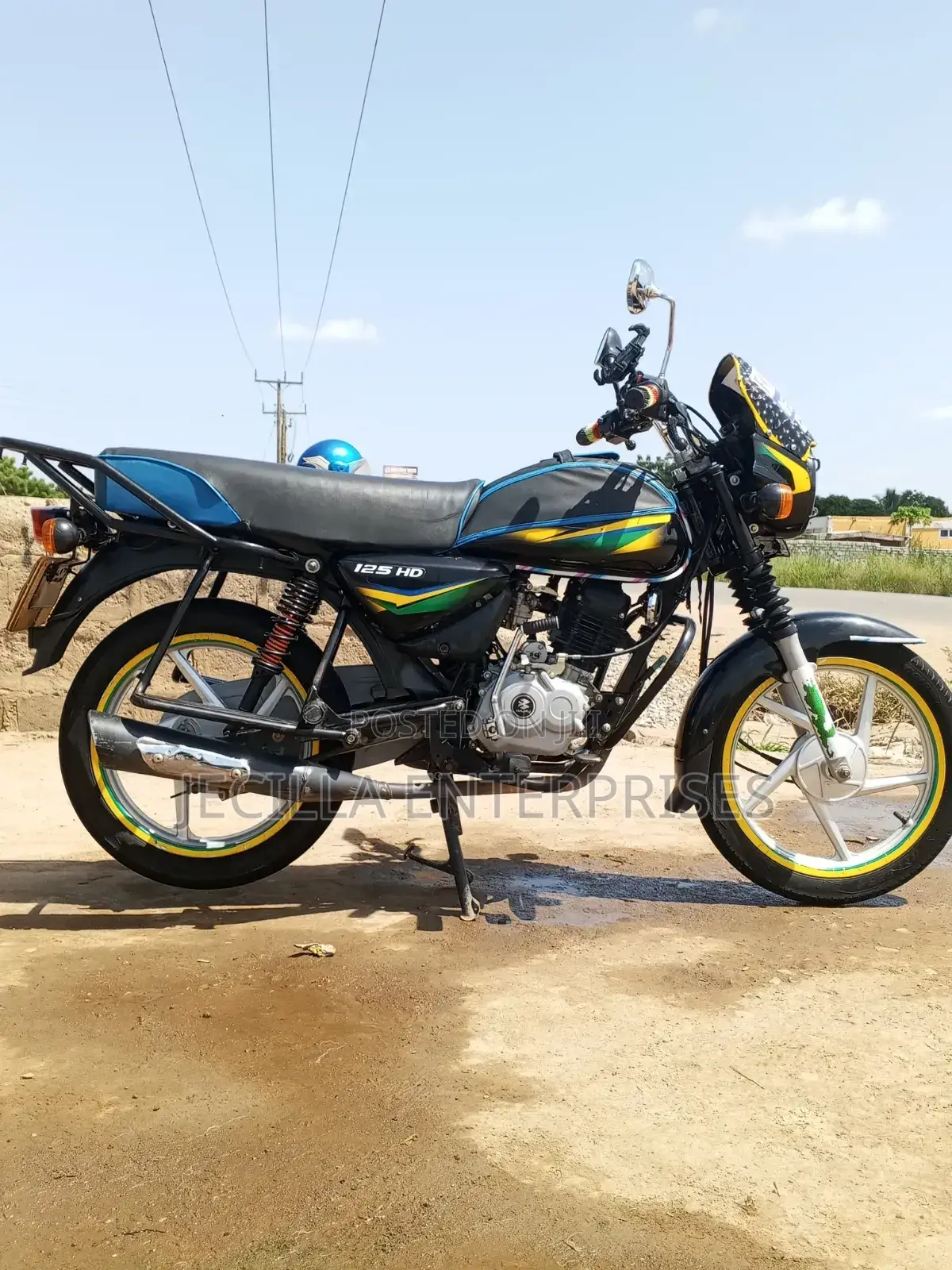 Bajaj Boxer 125 2025 Black