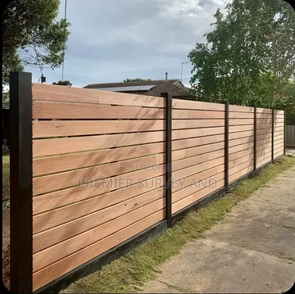 Upgrade Your Compound With a Modern Wooden Fence