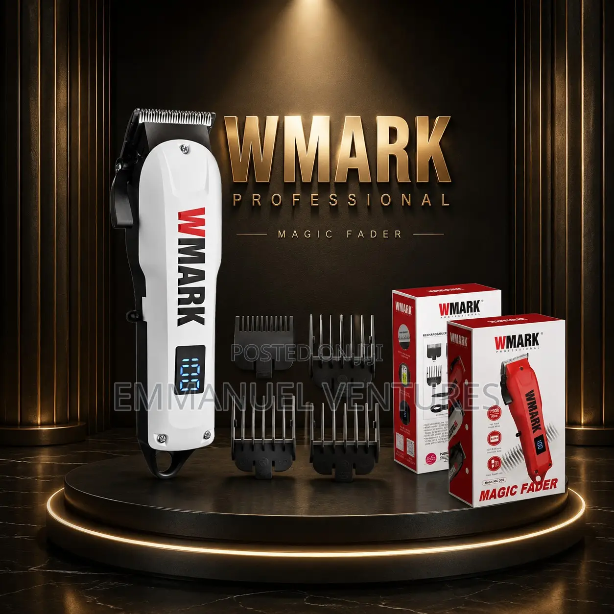 Wmark Magic Fader Professional Hair Clipper – Barbering Machine