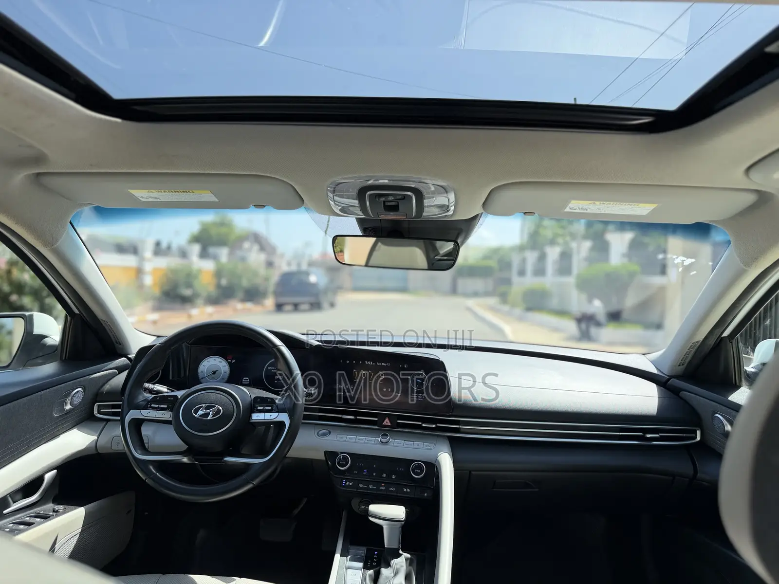 Hyundai Elantra Limited 2023 White