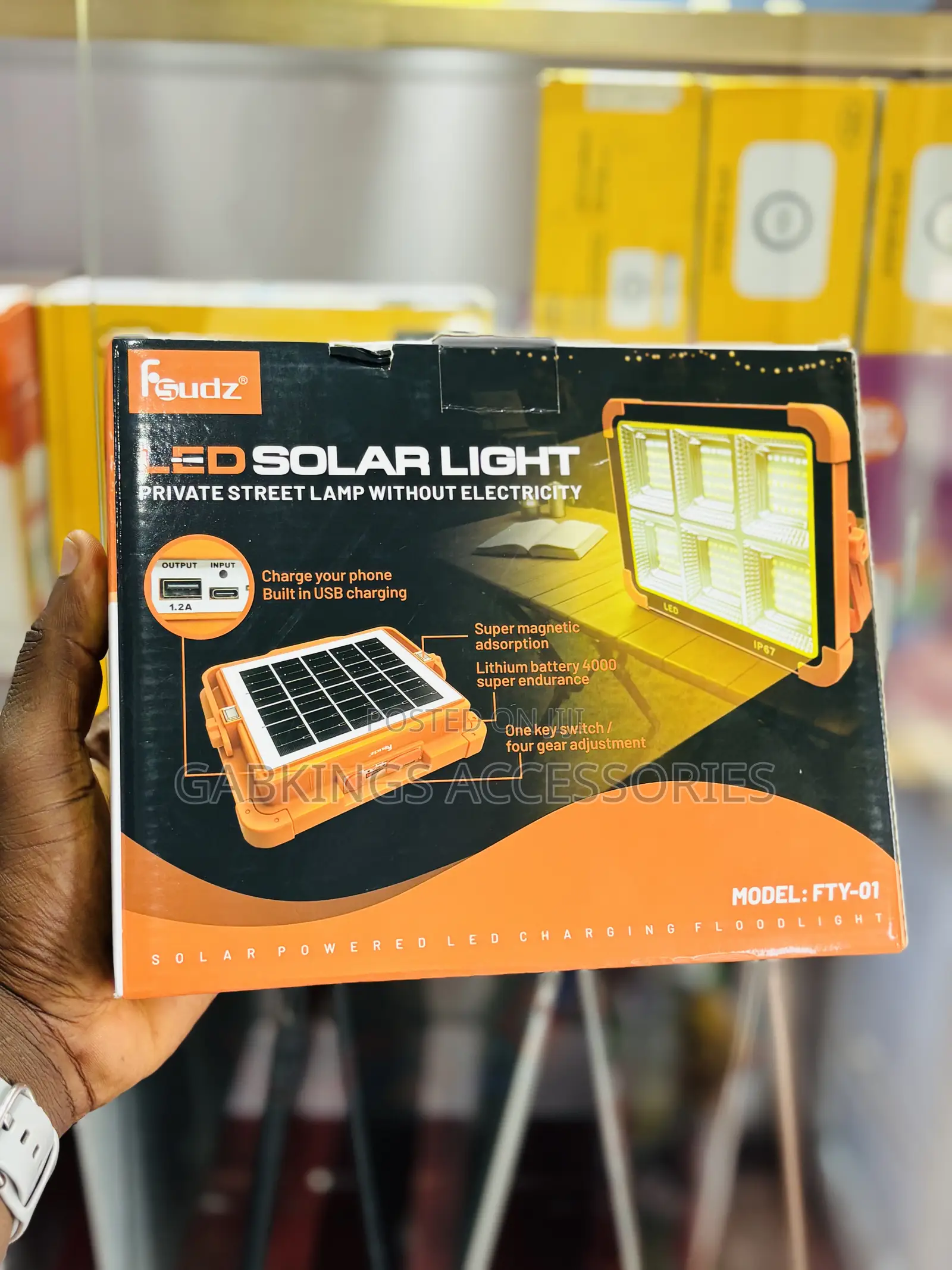 Solar Floodlight -Led