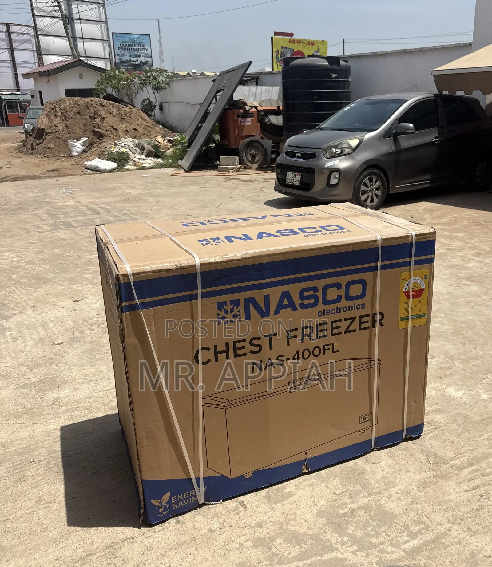 Super Affordable Nasco 1 Door Chest Freezer(Nas400fl)288liters