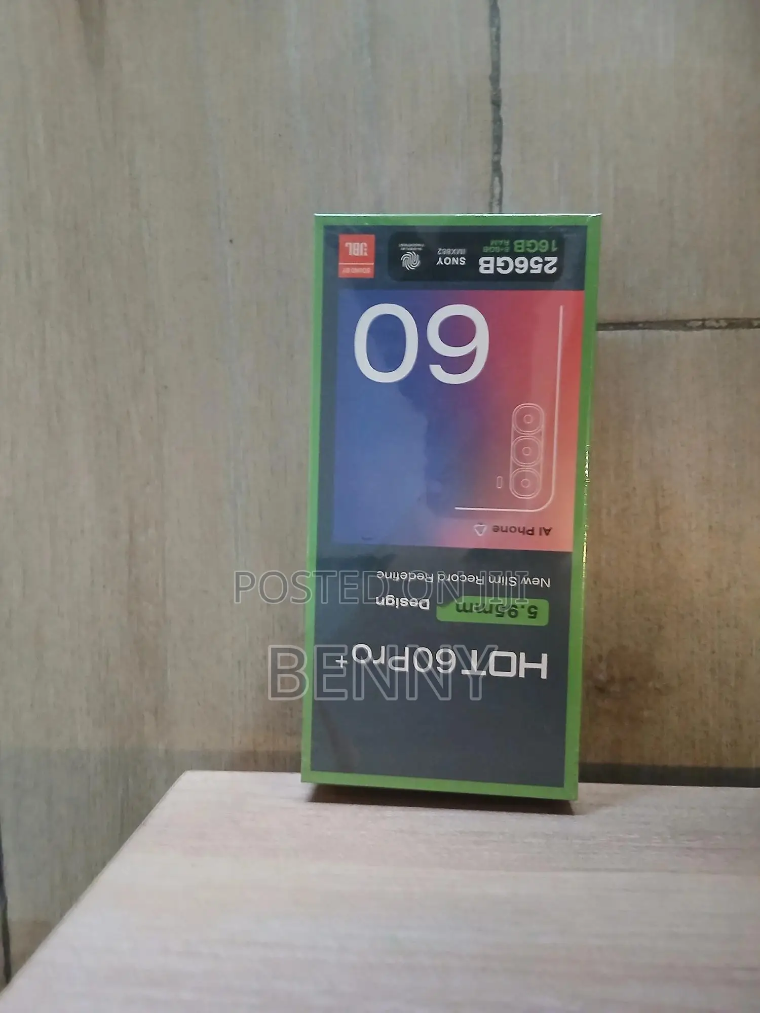 New Infinix Hot 60 Pro+ 128 GB Black