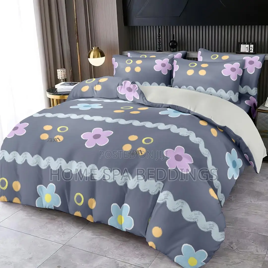 100% Cotton Two Bedsheets With Four Pillowcases
