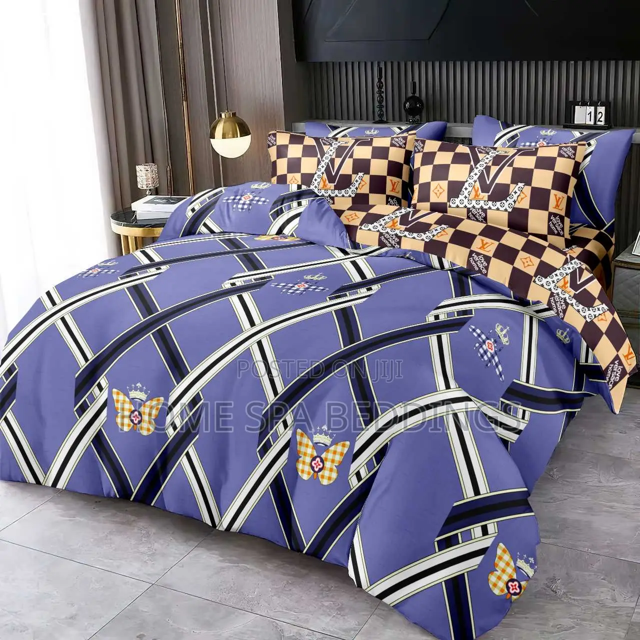 100% Cotton Two Bedsheets With Four Pillowcases