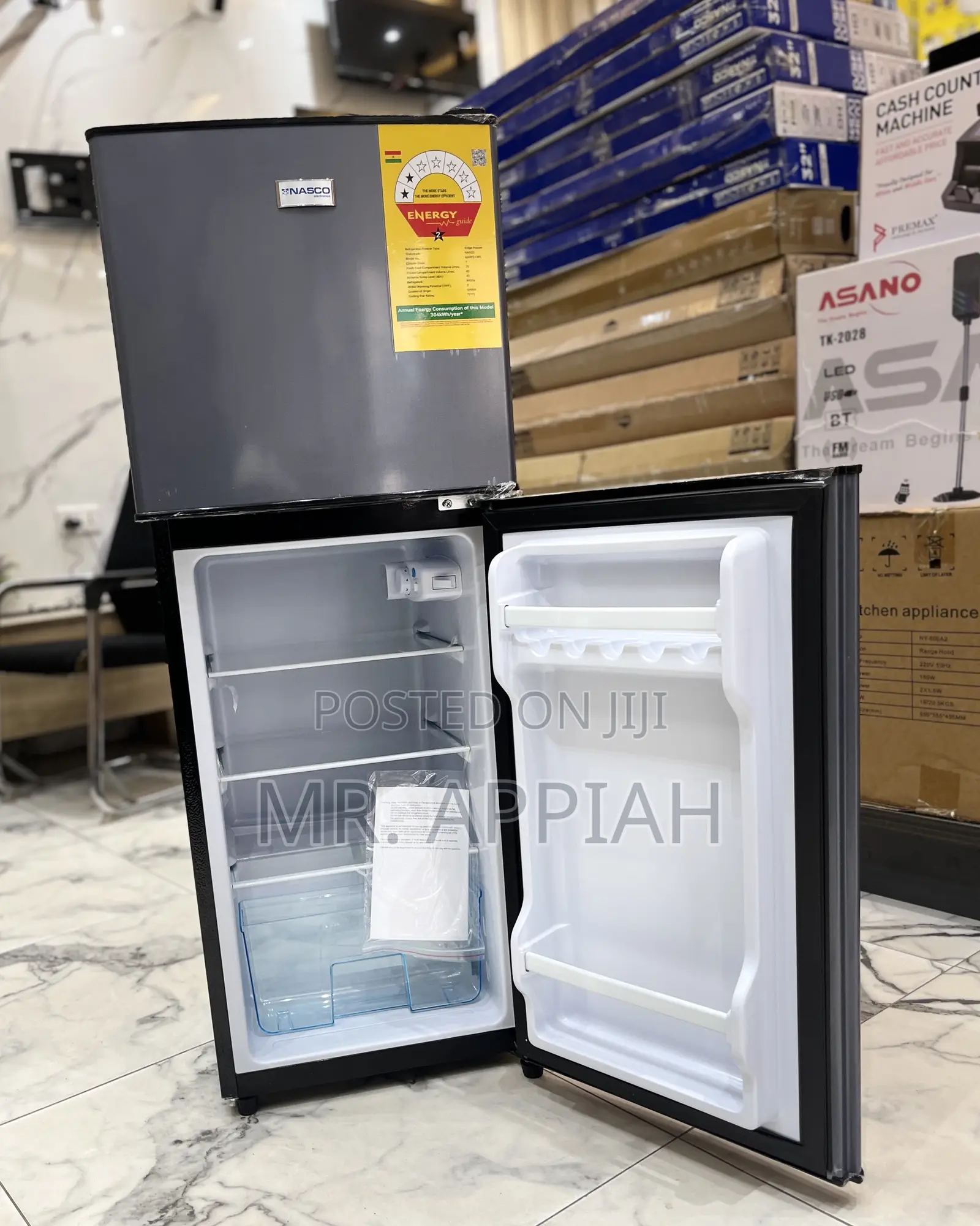 New Nasco Top Mount Freezer Fridge(Nasd2-13fl)11liters