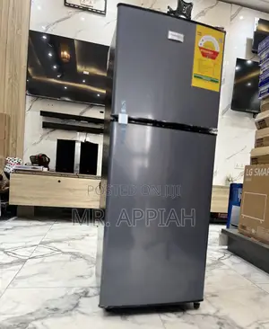 Get Premium Nasco Top Mount Freezer Fridge(Dark Gray)112l