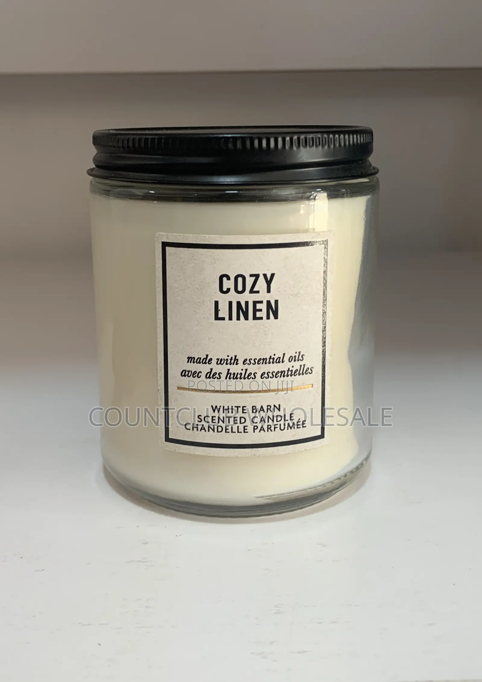 Cozy Linen Candle