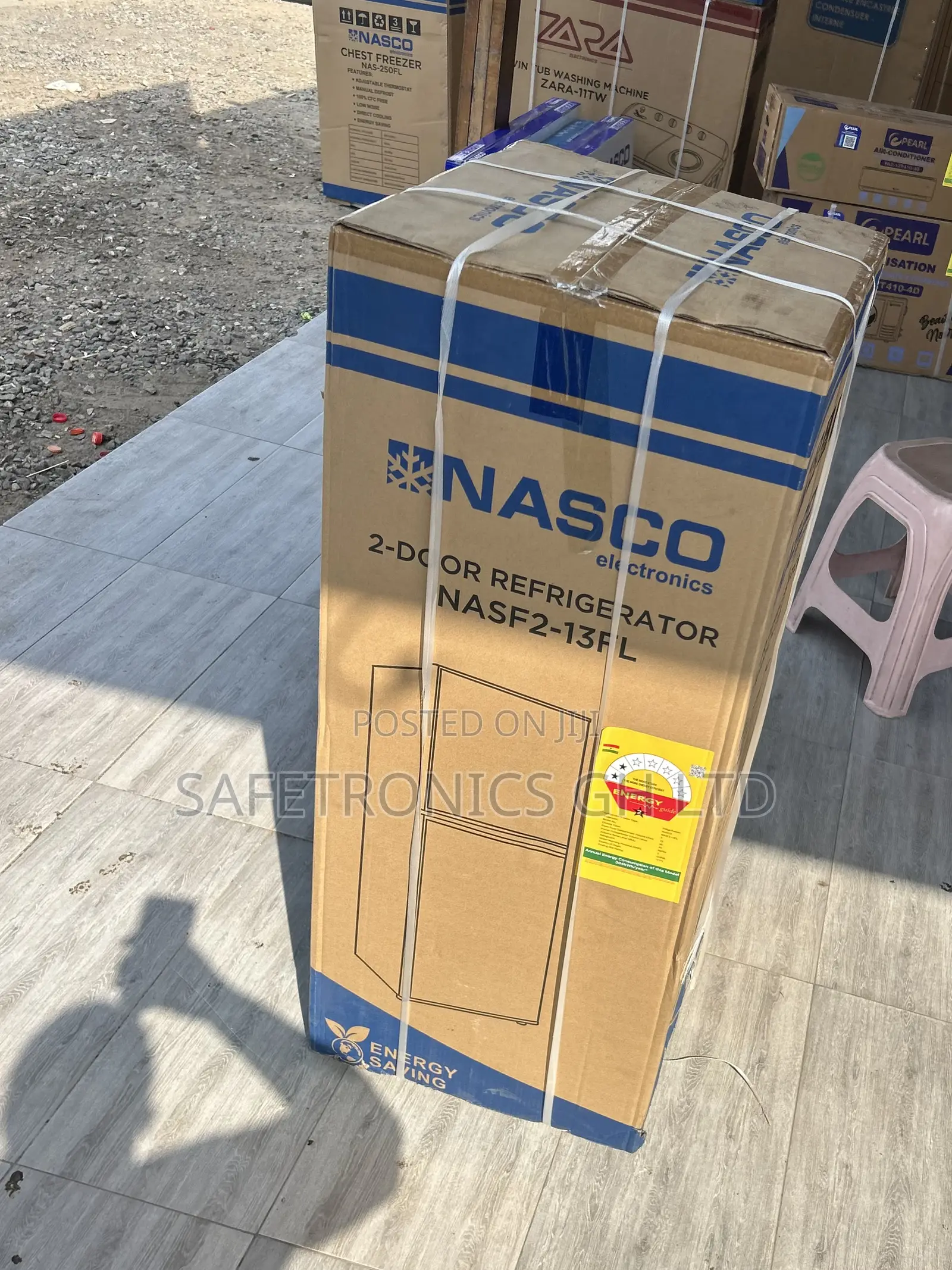 Check Nasco 136ltr Bottom Freezer Refrigerator-Nasd2-18fl