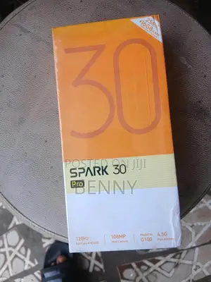 New Tecno Spark 30 Pro 256 GB Black
