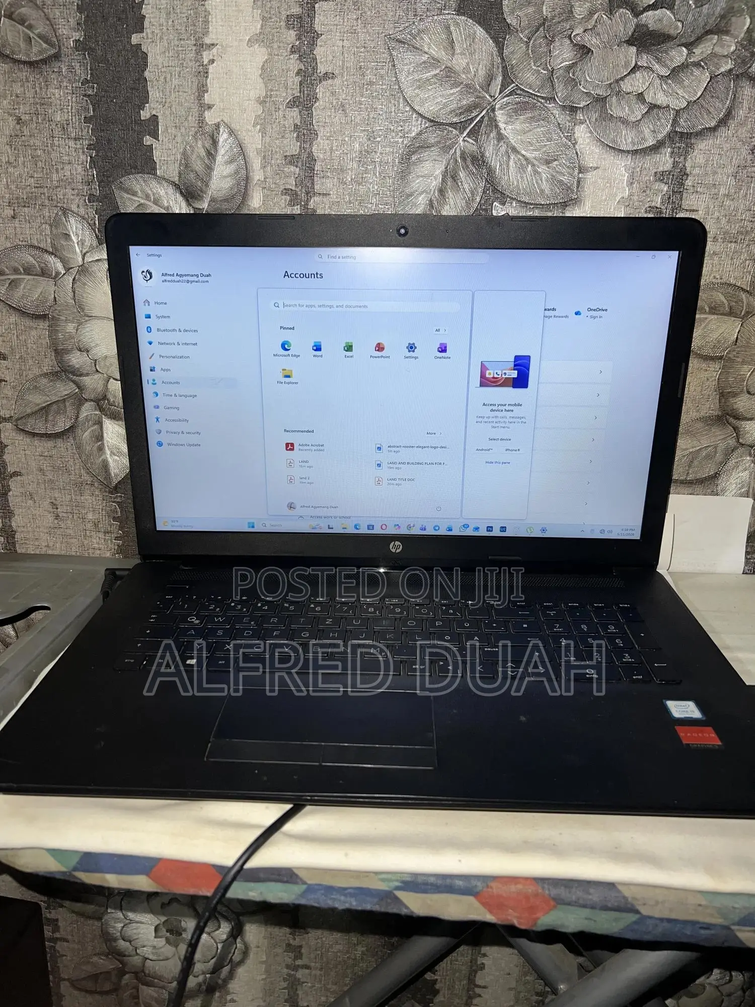 Laptop HP 17-3000 12GB Intel Core i5 HDD+SSD 320GB