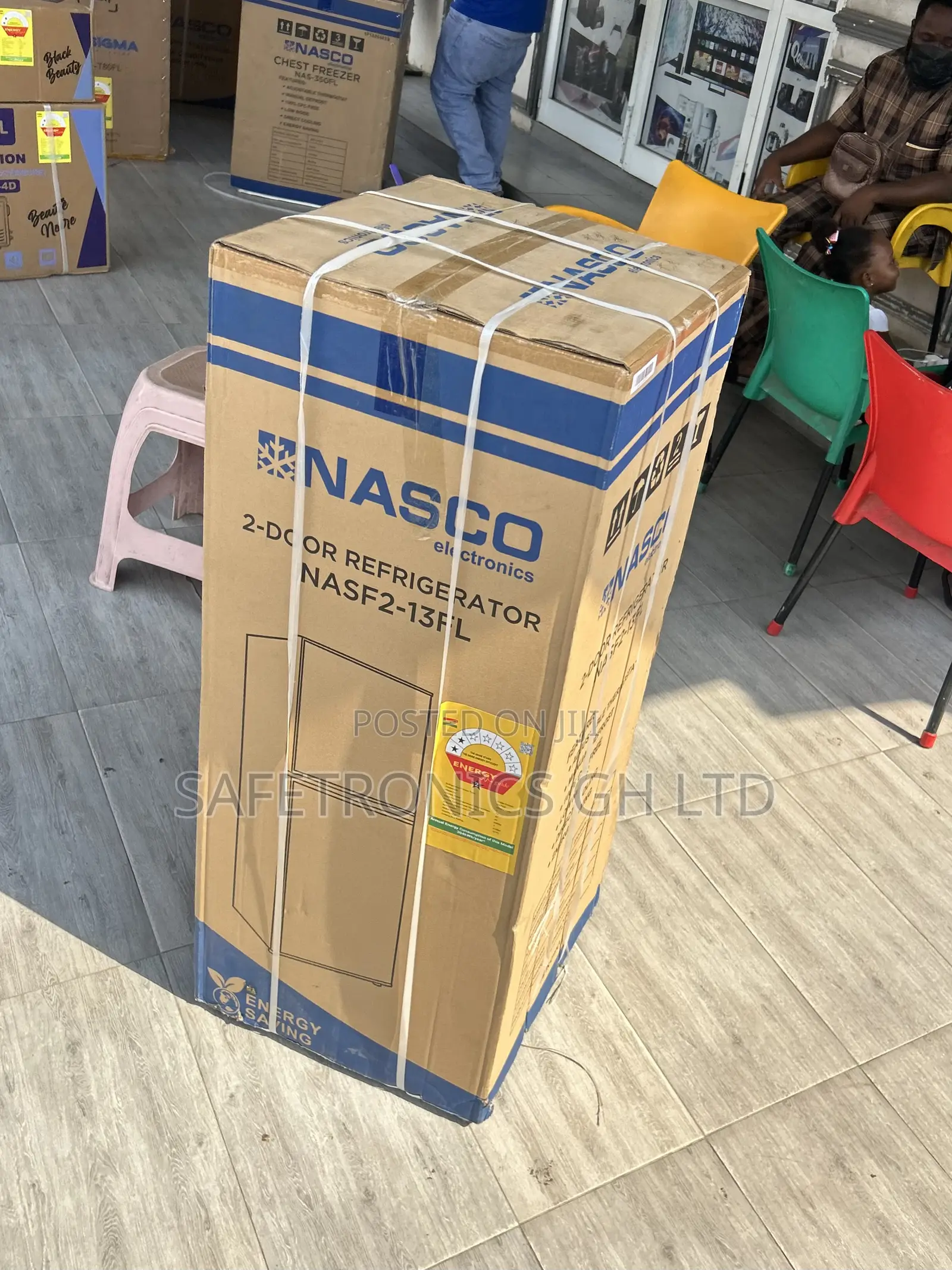 Exclusive Nasco 136ltr Bottom Freezer Refrigerator-Nasd2-18fl