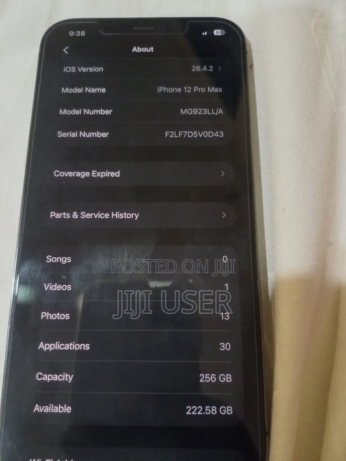Apple iPhone 12 Pro Max 256 GB Gray