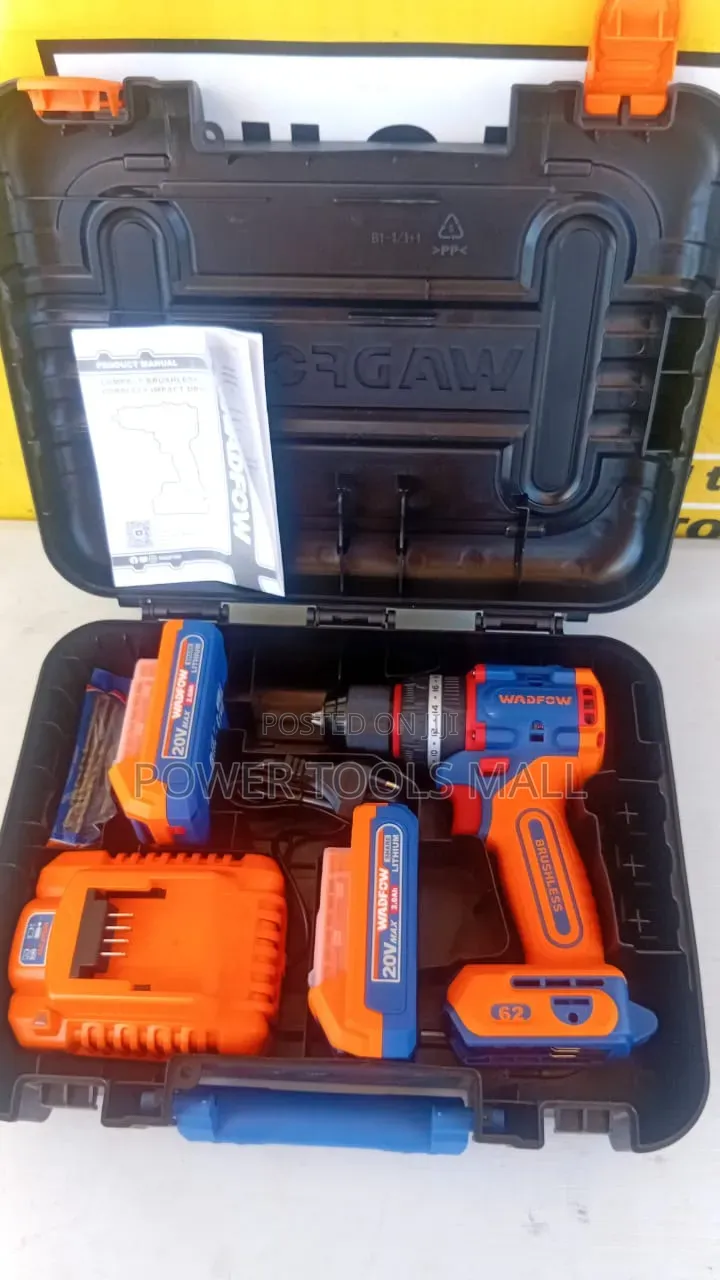 Compact Brushless Cordless Impact Drill Wadfow