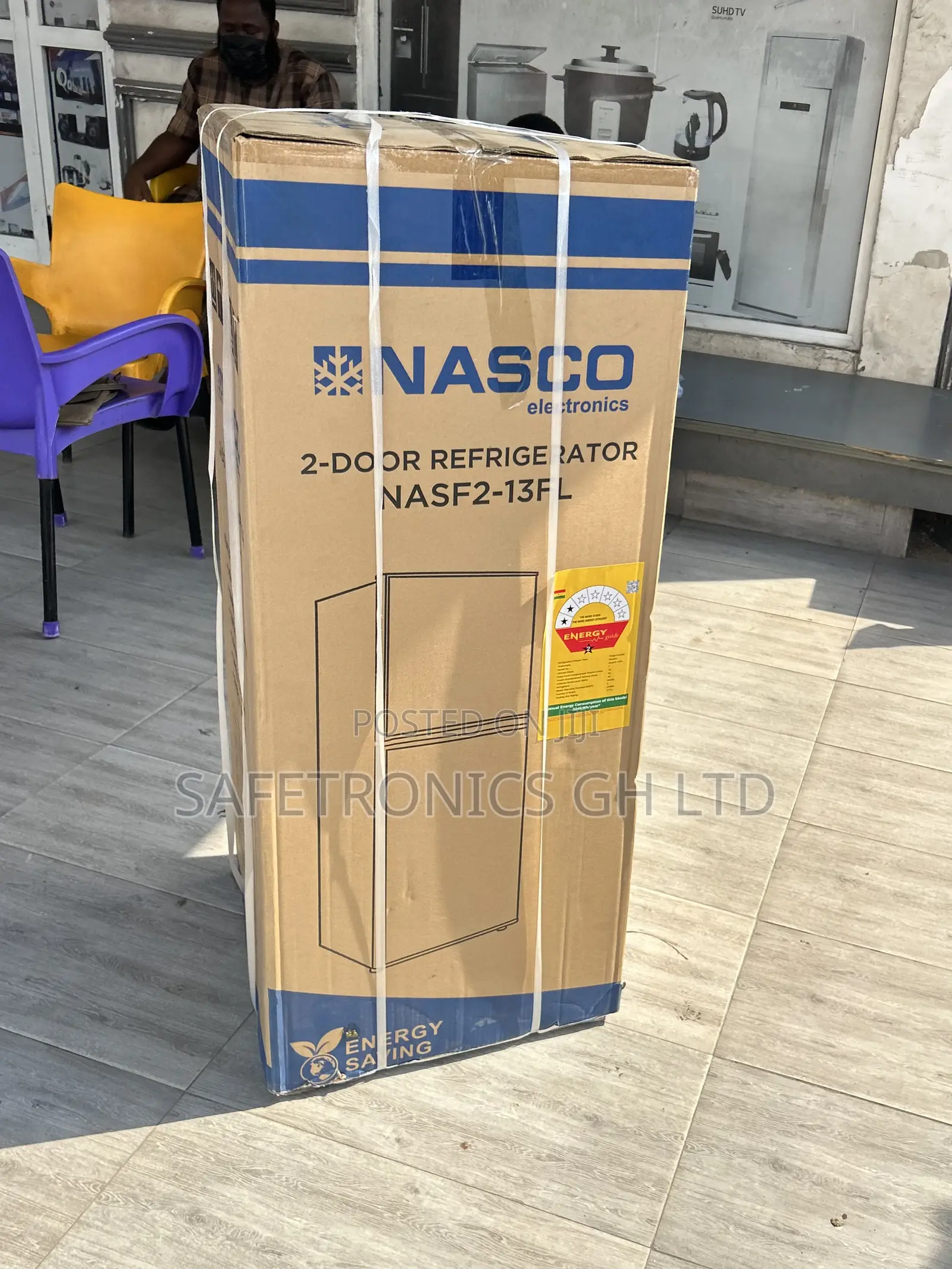 Grab Neat Nasco 136ltr Bottom Freezer Refrigerator-Nasd2-18fl