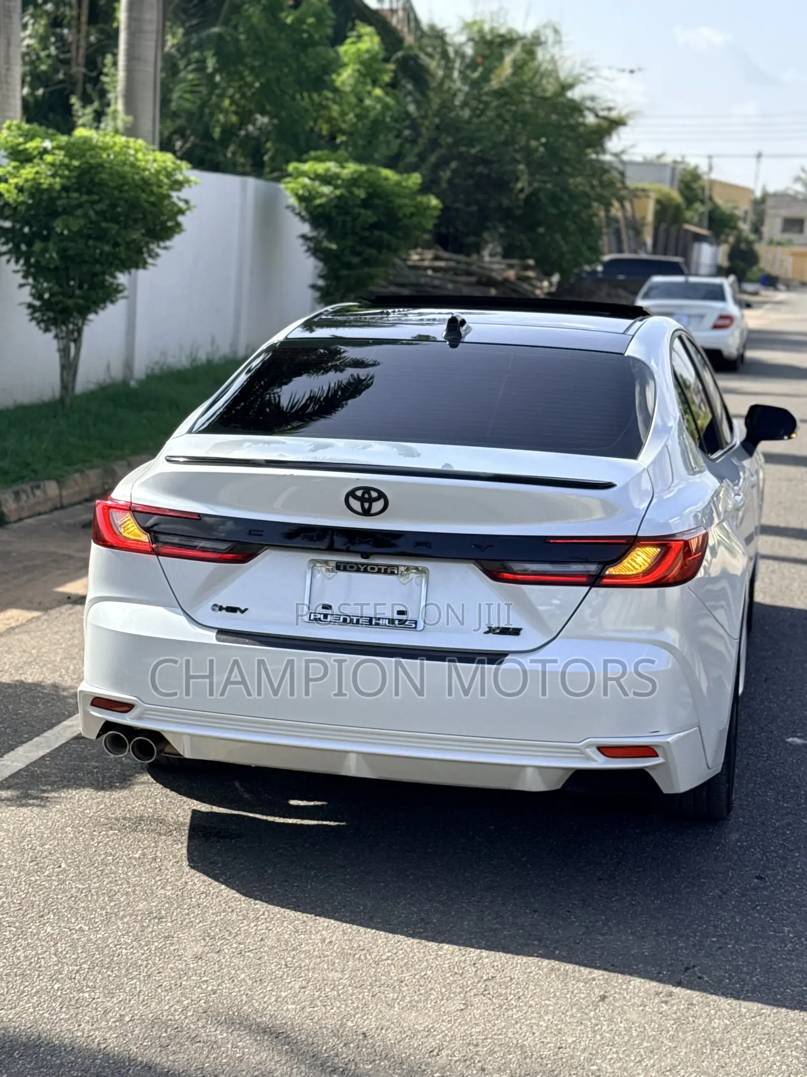 Toyota Camry XSE 2025 White