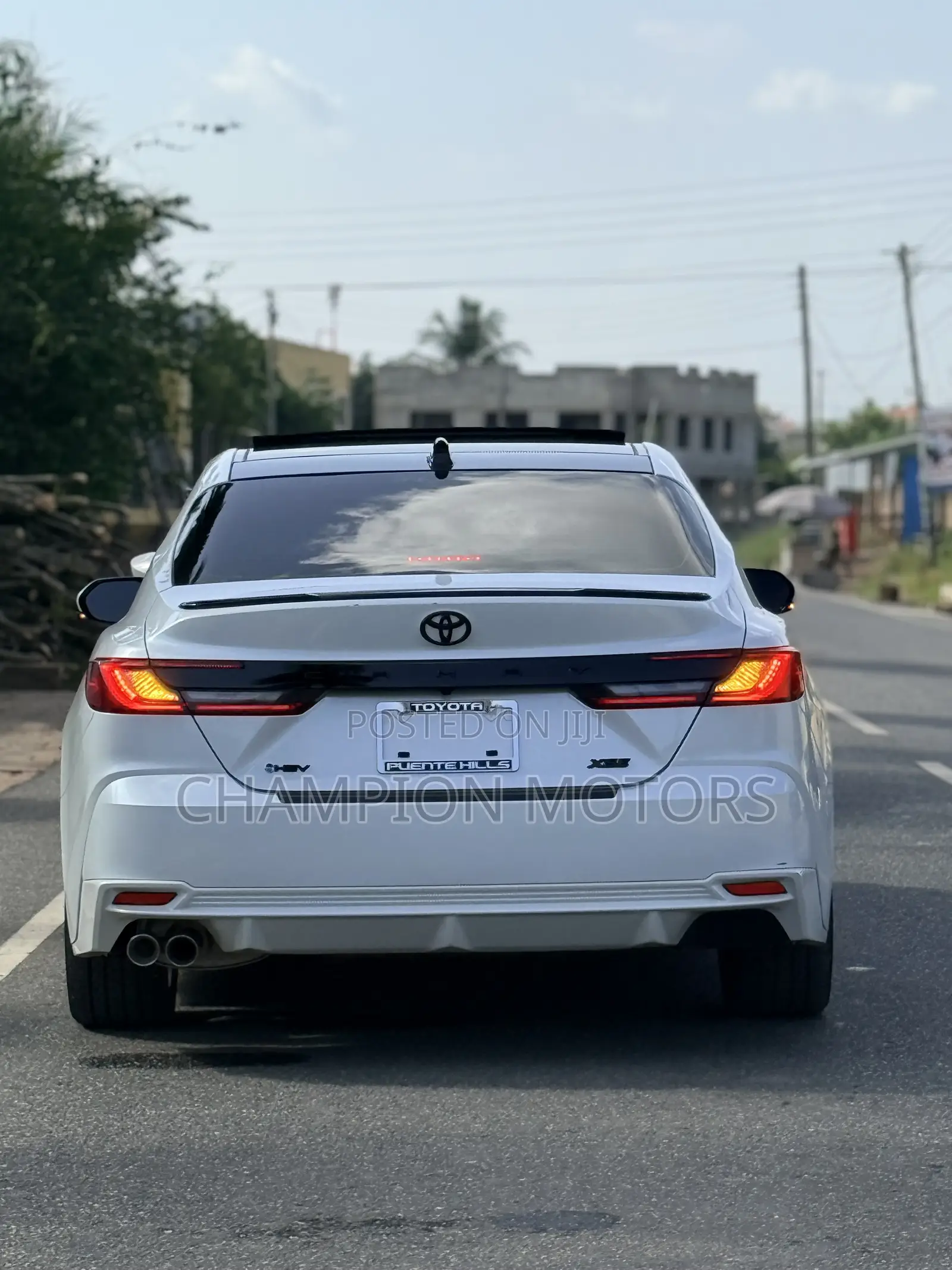 Toyota Camry XSE 2025 White