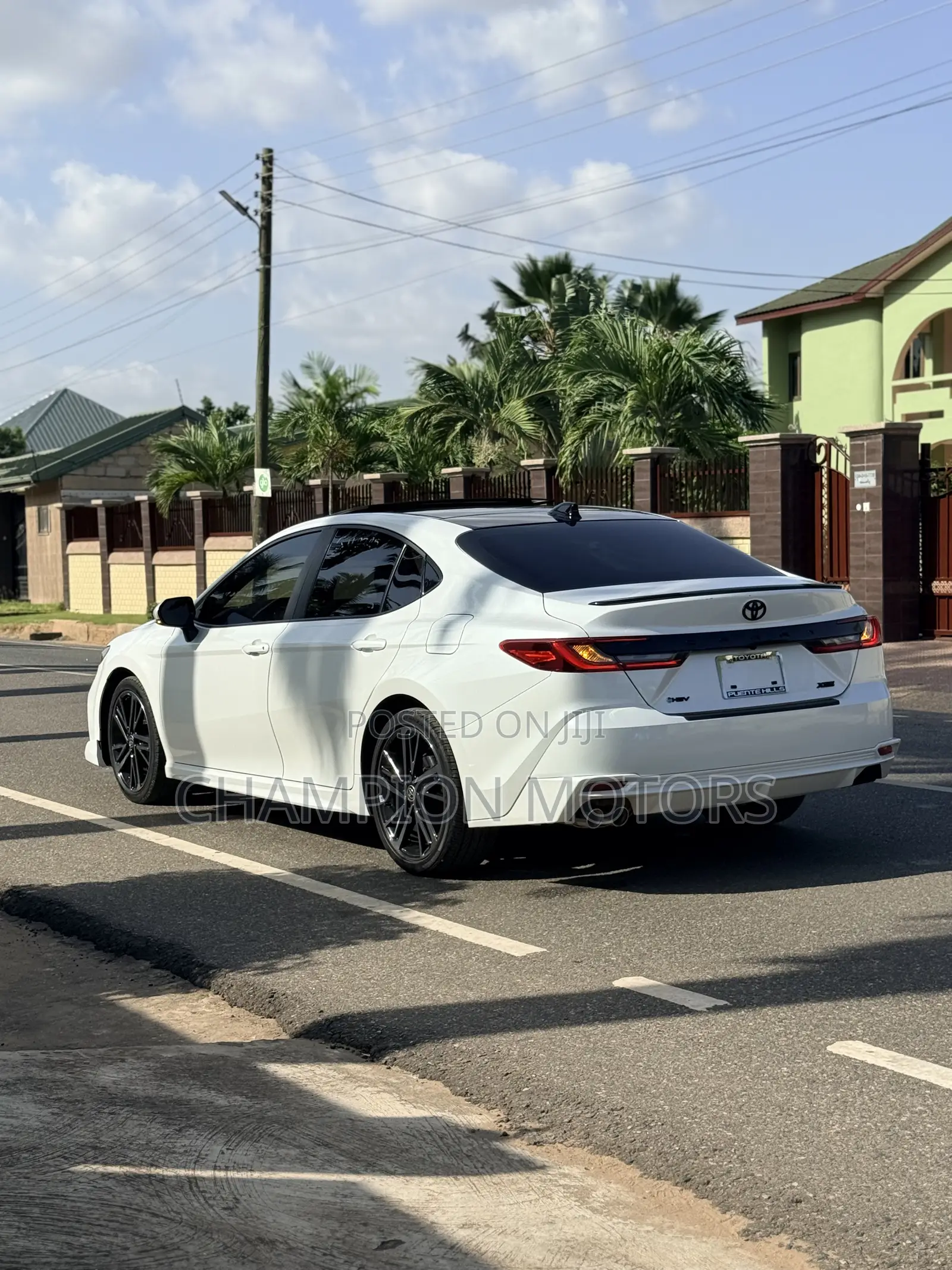 Toyota Camry XSE 2025 White