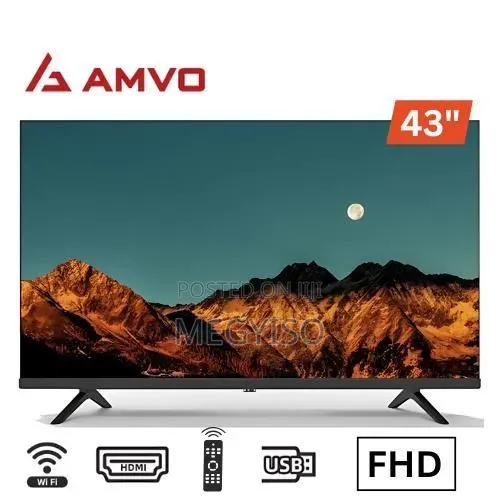 43' Inches Amvo Tv