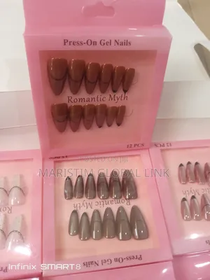 Romantic Myth Press on Gel Nails