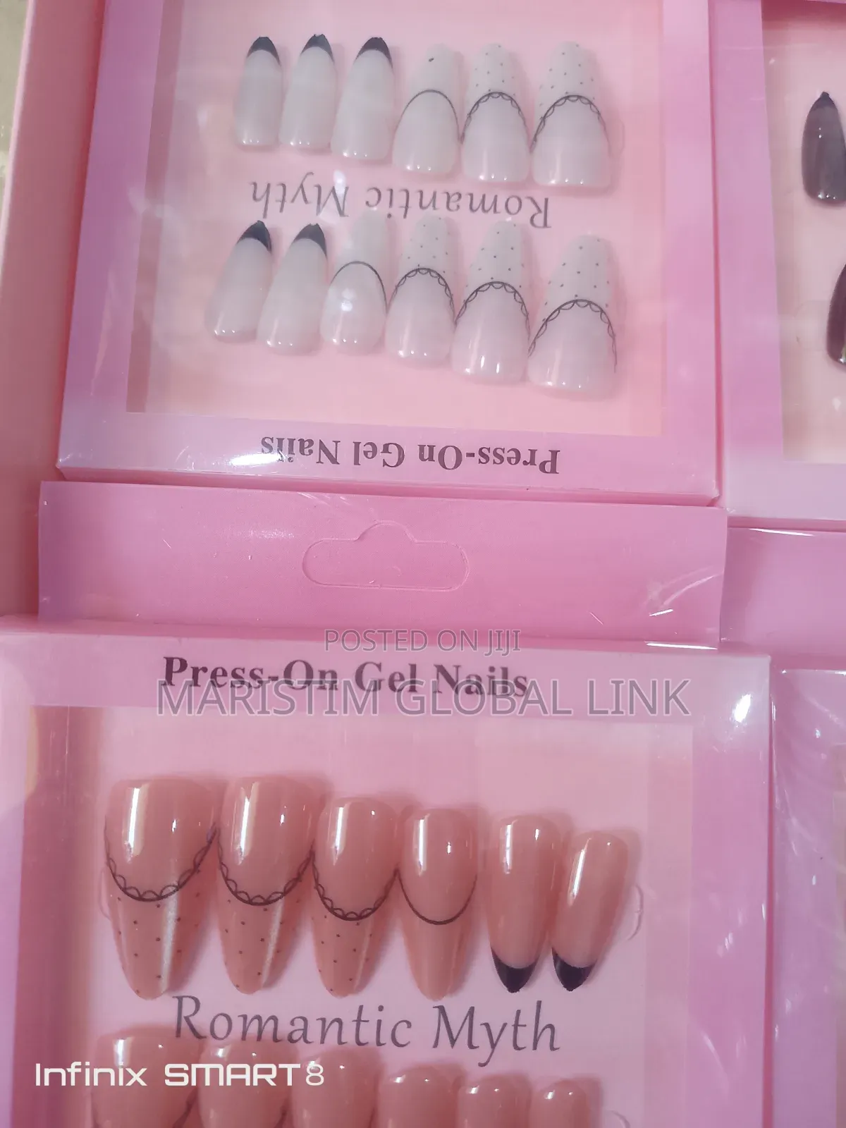 Romantic Myth Press on Gel Nails