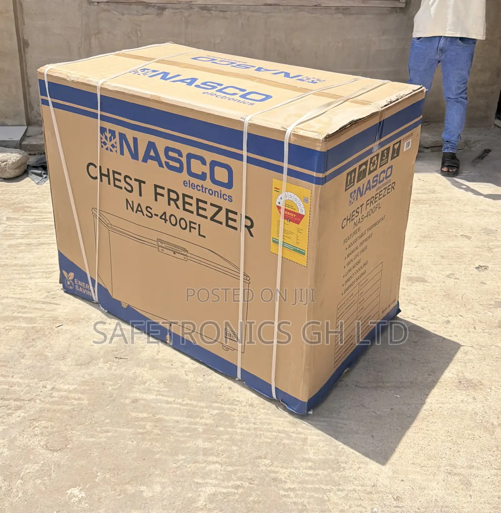 Ultra Sleek Nasco 288 LTRS Chest Freezer (Nas-400fl)