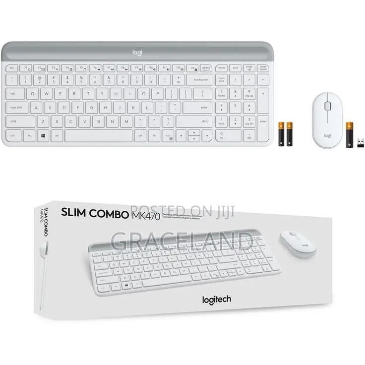 This Is Original Logistics Slim Combo Mk470 Keyboard With Mouse
