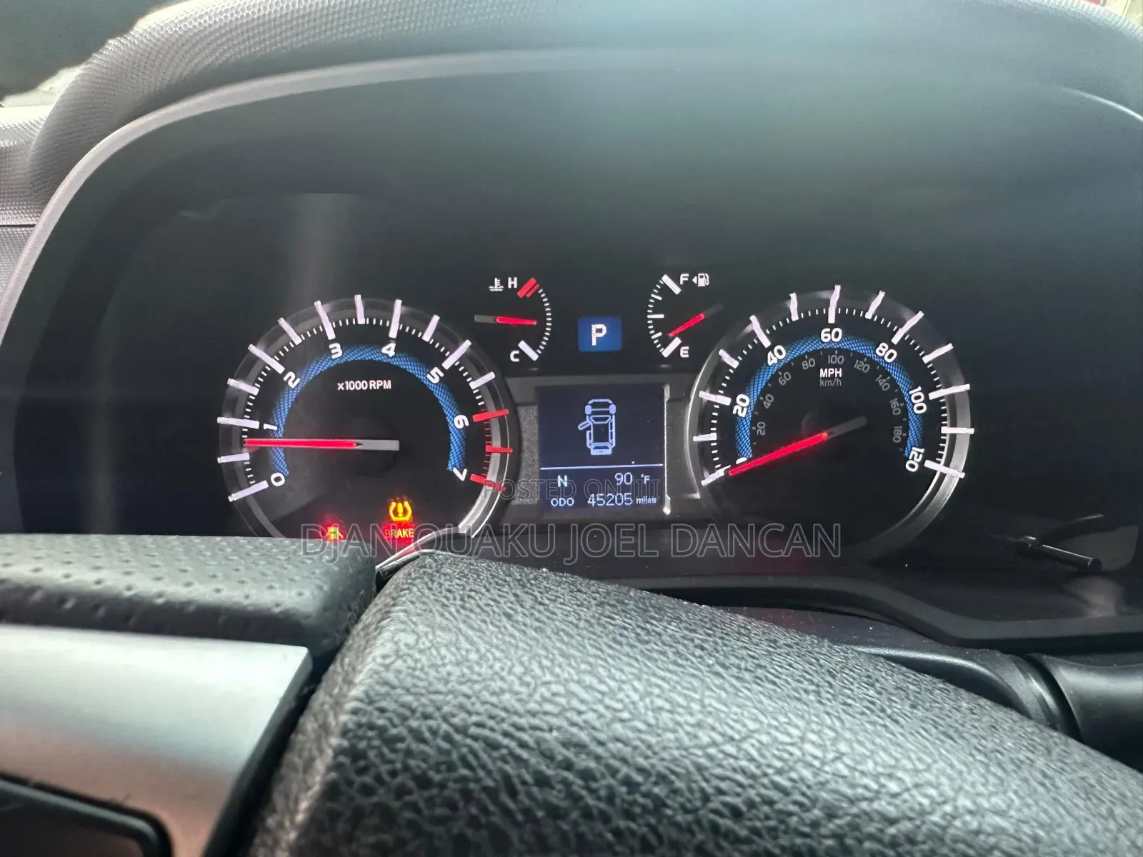Toyota 4-Runner Limited 4dr 4x2 (4.0L 6cyl 5A) 2016 Black