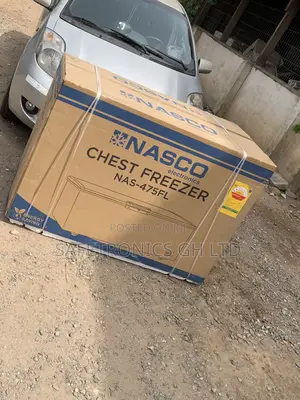 Newest Update Nasco 400 LTRS Chest Freezer – Black (Nas-475fl-B)
