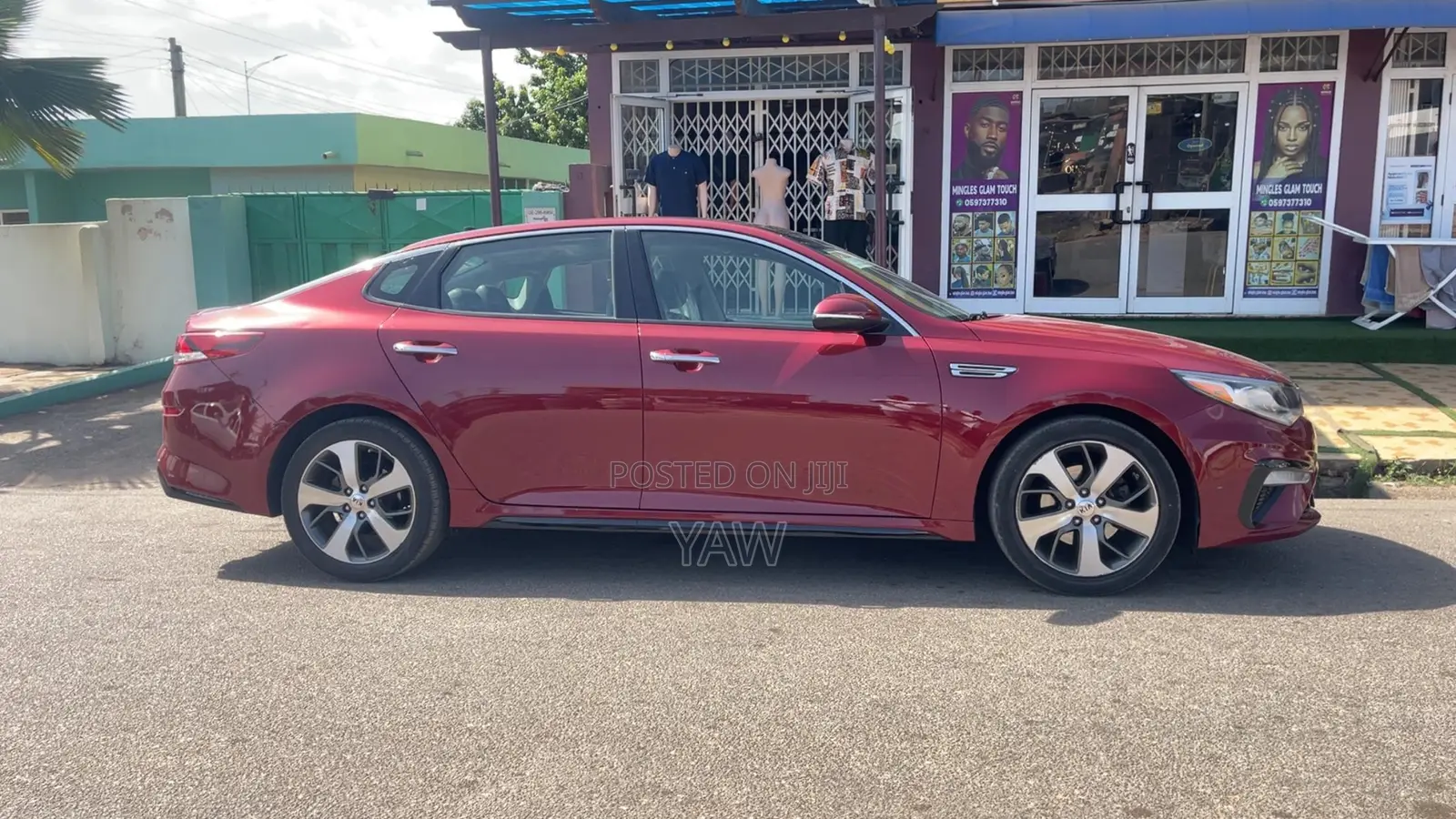 Kia Optima S 2019 Red