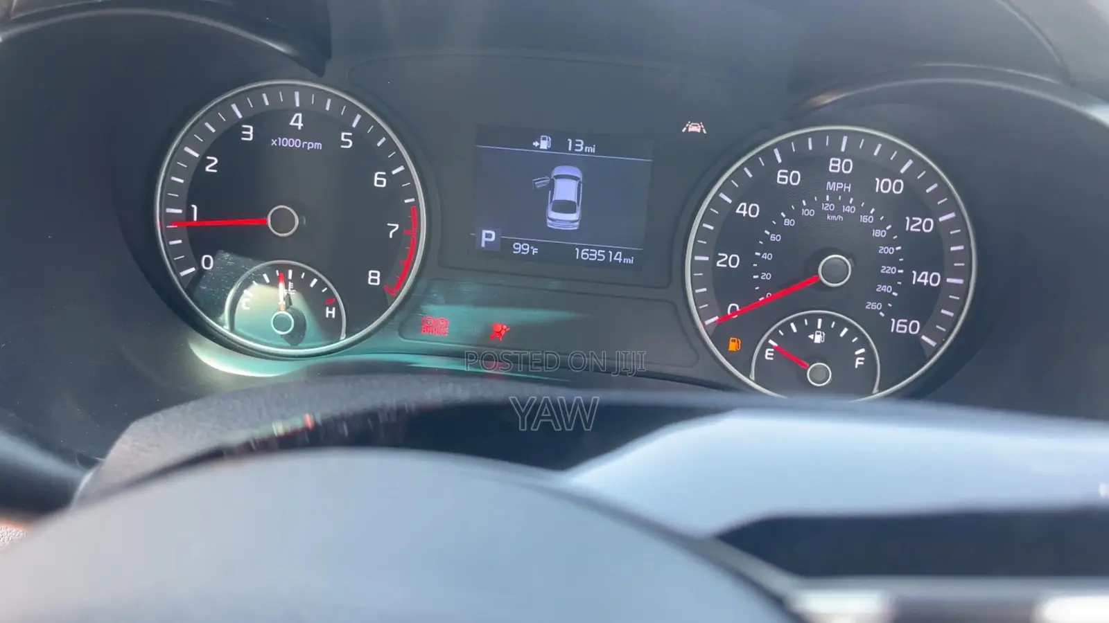 Kia Optima S 2019 Red