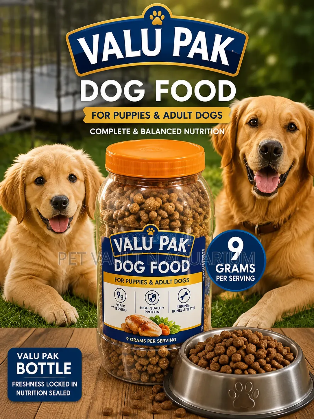 Valu Pak( Bottle Jar 900grms)